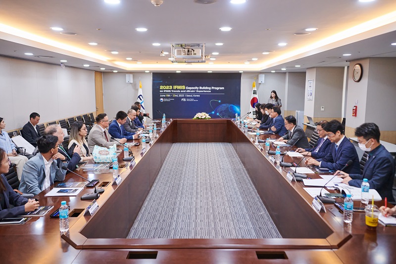 한국재정정보원, 중동 및 아시아 국가 재정공무원 대상 역량강화 워크숍 실시1